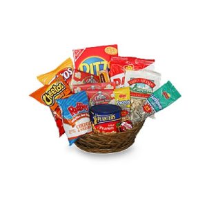 Salty Snacks Gift Basket