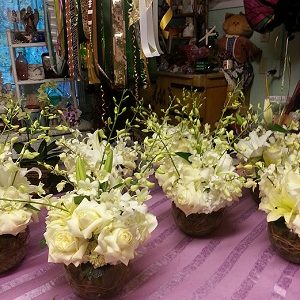 Bubble Bowl Centerpieces