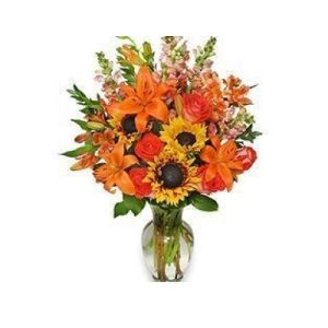 Fall Flower Gala Arrangement